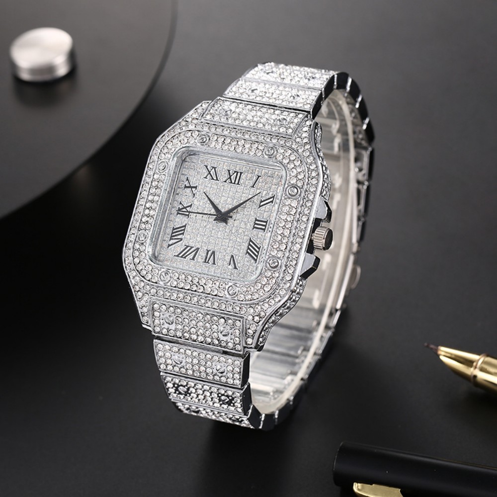 Cartier Watch Tank - Luxury Square Men's Business Watches Steel