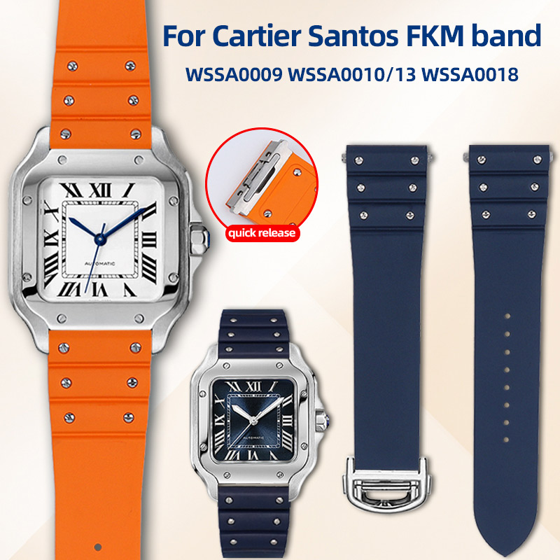 19mm 21mm For Cartier Santos W - Cartier Watch Santos 评论和价格