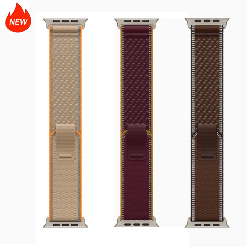 Alpine Loop NEW Burgundy Nylon - Sport Loop Velcro 评论和价格