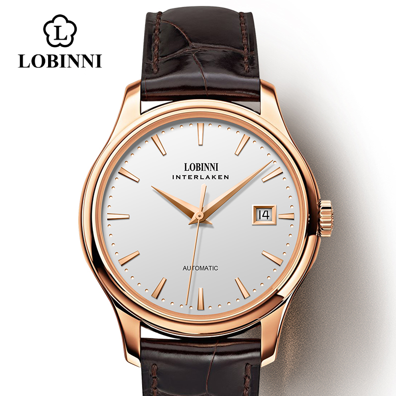 LOBINNI L12026 Men's Mechanica - Seiko Watch Presage 评论和价格