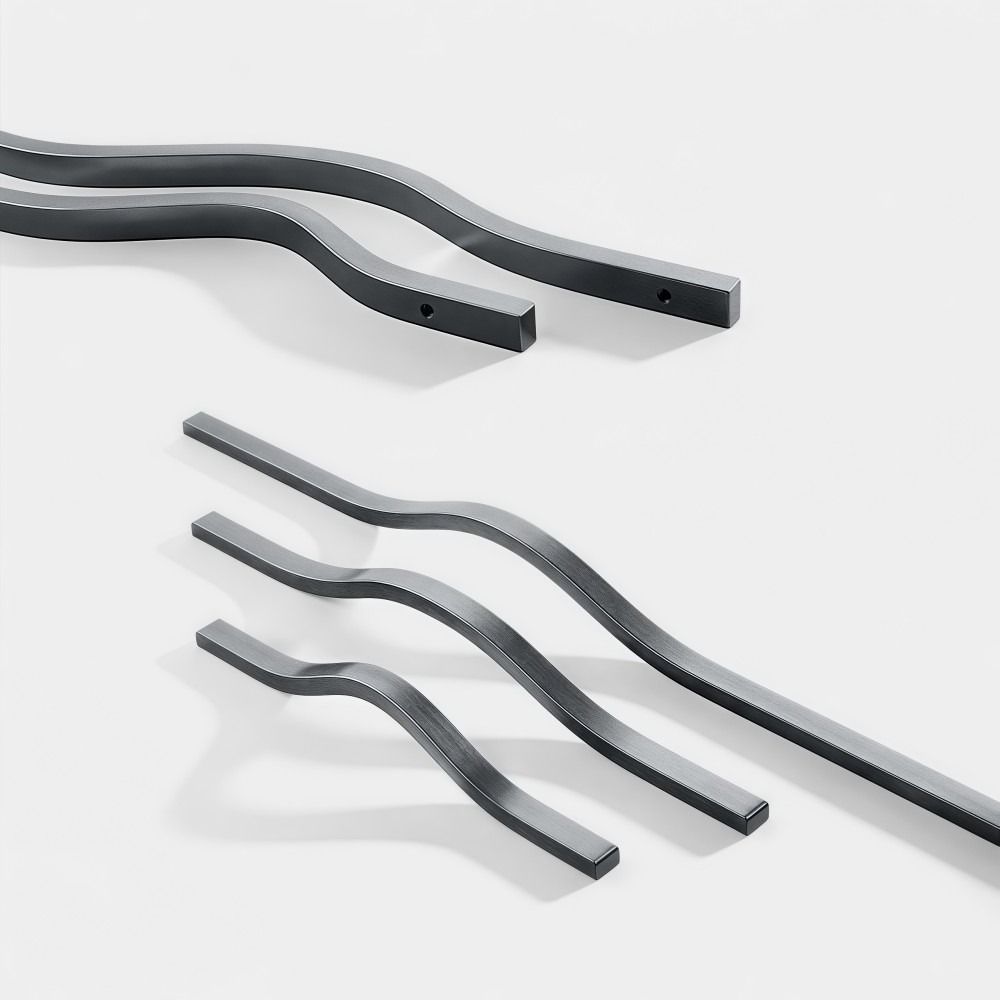 Aluminum Alloy Cabinet Pull Ha - Curved Spring Bar 评论和价格